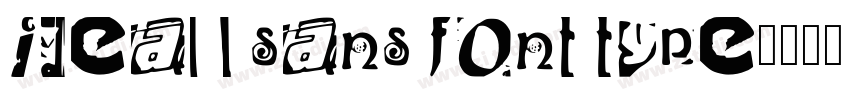 ideal sans font type字体转换